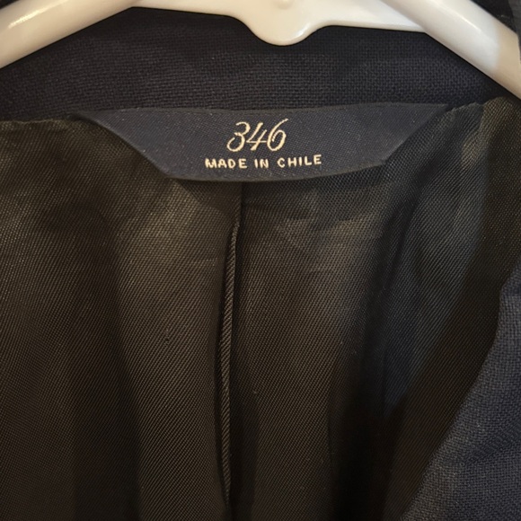 Brooks Brothers Navy Blazer with Brass Buttons Men's 43R - Picture 3 of 10